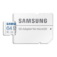 SAMSUNG 三星 EVO Plus系列 Micro-SD存储卡 64GB+3.0读卡器