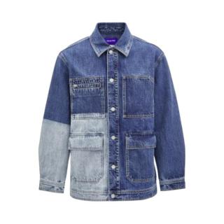 selected 思莱德 男士夹克 421457003e39 牛仔蓝色 m