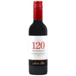 Santa Rita 圣丽塔 120 中央山谷赤霞珠干型红葡萄酒 375ml