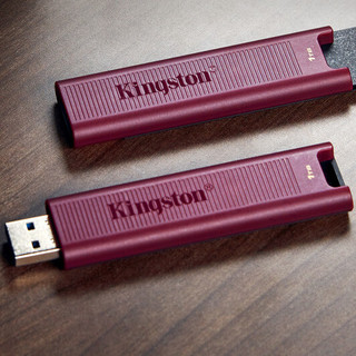 Kingston 金士顿 DTMAXA USB3.2 固态U盘 红色 256GB USB-A