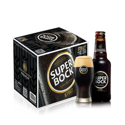 SUPER BOCK 超级波克 黑啤酒250ml*24瓶