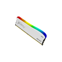 Kingston 金士顿 FURY Beast野兽系列 DDR4 3600MHz RGB 台式机内存 灯条 白色 8GB KF436C17BWA/8