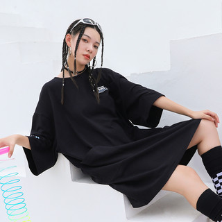 VANS 范斯 女子运动T恤 VN0002BTBLK