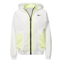 Reebok 锐步 MYT 女子运动夹克 GI6978 白色/黄色 XS