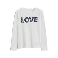 Gap 盖璞 女童长袖T恤 455821