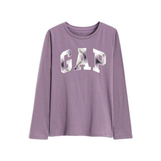 Gap 盖璞 女童长袖T恤 455821 紫色 XXL