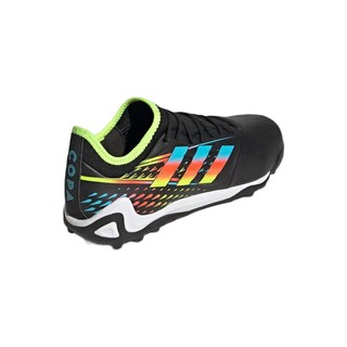 adidas 阿迪达斯 Copa Sense.3 Mg 中性足球鞋 GZ1363 一号黑/浅水蓝/亮黄荧光 44.5