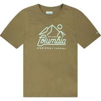 Columbia 哥伦比亚 男子运动T恤 AE1363-327 绿色 L
