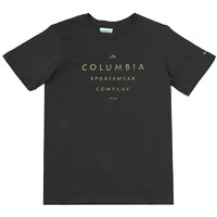 Columbia 哥伦比亚 男子运动T恤 AE1363-011 黑色 XL