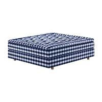 Hastens HERLEWING 焕然 独立弹簧家用床 蓝白格 90*200cm