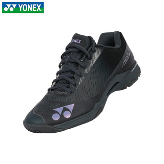 YONEX尤尼克斯羽毛球鞋运动鞋动力垫轻量透气减震比赛训练超轻四代 SHB-AZLEX深灰  41码