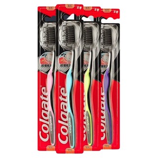 Colgate 高露洁 细毛护龈炭牙刷 4支