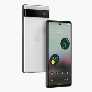 谷歌Google Pixel 6A手机6.1英寸 22新款安卓原生12系统指纹解锁双后置摄像 黑色 Pixel 6a 美版