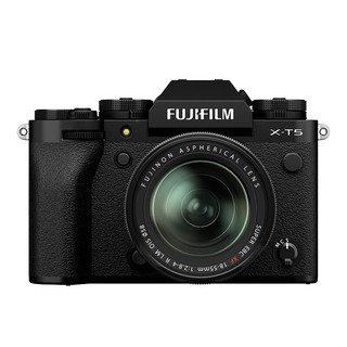 FUJIFILM 富士 X-T5 1855 APS-C画幅 微单相机 黑色 XF 18-55mm F2.8 R LM OIS 58mm 变焦广角镜头 单头套机