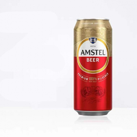 Heineken 喜力 旗下 红爵啤酒（Amstel）500ml*6听 匠心酿造 社交 欧洲品牌