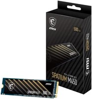 MSI 微星 SPATIUM M450 PCIe 4.0 NVMe M.2 500GB 固态硬盘