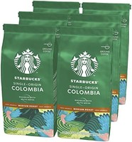STARBUCKS 星巴克 Single-Origin Colombia 中等烘焙咖啡粉，中度烘培，200g(6 x 200g)
