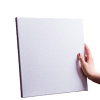 中盛画材 棉质细纹布画框 30*30cm 白色 单个装
