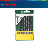 BOSCH 博世 金属麻花钻头套装（10件套）HSSR（1-10mm各一支）