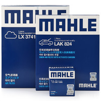 MAHLE 马勒 LX3741+OC1050+LAK824 滤清器套装 空气滤+空调滤+机油滤