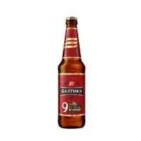 Baltika 9号烈性啤酒 470ml*12瓶