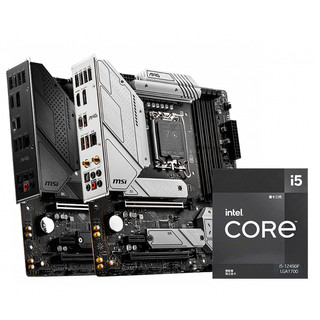 PRO H610M-E DDR4+i5 12490F两件套装