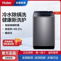 Haier 海尔 9kg大容量家用全自动智能租房用小型波轮洗衣机Max1