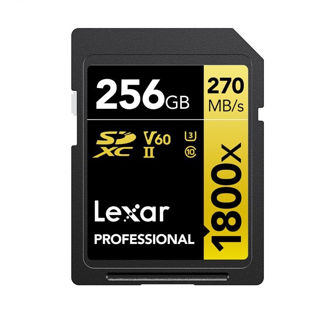 Lexar 雷克沙 LSD1800256-RNNNC SD存储卡（UHS-II、V60、U3）