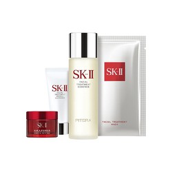 SK-II 护肤套装（神仙水75ml＋面霜15g＋洁面乳20ml＋面膜1片）