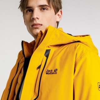 Jack Wolfskin 狼爪 男子三合一冲锋衣 5119671-3015 黄色 XL