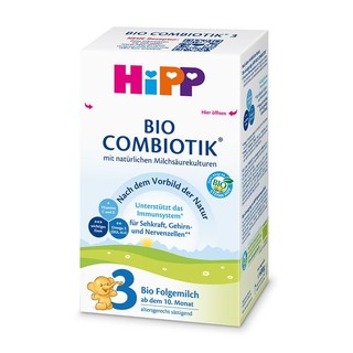 德国hipp喜宝有机益生菌配方3段奶粉600g/盒适合10-12个月宝宝(2022新版)