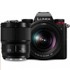 PLUS会员：Panasonic 松下 S5 全画幅 微单相机 黑色 20-60mm+50mm 双头套机