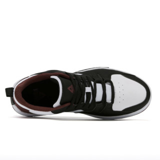 PEAK 匹克 男子运动板鞋 DB240057 黑色/酒红 45