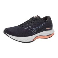 Mizuno 美津浓 Wave Rider 26 女子跑鞋 J1GD220322 黑色/白色 36.5