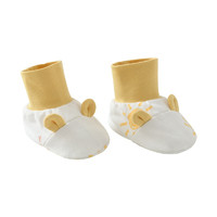Tongtai 童泰 TS23Y019 婴儿袜套 黄色 4-6个月