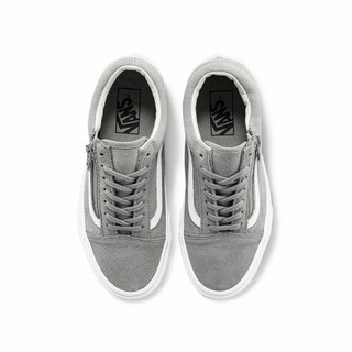 VANS 范斯 Old Skool Zip 中性运动帆布鞋 VN0A3493A4F 灰色 43