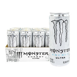 Coca-Cola 可口可乐 魔爪 Monster 超越 无糖 运动饮料 维生素 能量饮料 330ml*12罐