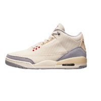 AIR JORDAN 正代系列 Air Jordan 3 男子篮球鞋 DH7139-100 米白黄 41