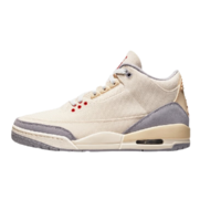 AIR JORDAN 正代系列 Air Jordan 3 男子篮球鞋 DH7139-100 米白黄 44