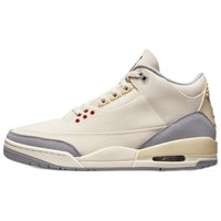 AIR JORDAN 正代系列 Air Jordan 3 Se 男子篮球鞋 DH7139-100 棉布白/大学红/水泥灰/帆白 41