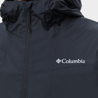 Columbia 哥伦比亚 男子三合一冲锋衣 WE5979-010 黑色 XXL