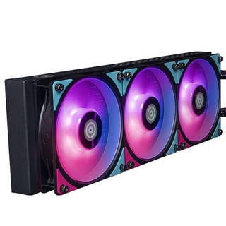 COOLER MASTER 酷冷至尊 炎神P360 30周年纪念版 ARGB 360mm 一体式水冷散热器 黑色