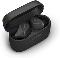 Jabra 捷波朗 Elite 4 主动入耳式蓝牙耳塞 - 真正的无线耳塞,*活动贴合,4 个内置麦克风,主动降