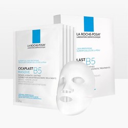 LA ROCHE-POSAY 理肤泉 B5多效保湿修复面膜25g*5片/盒装