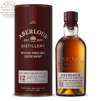 PLUS会员：Aberlour 亚伯乐 苏格兰 单一麦芽威士忌 40%vol 700ml