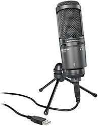 audio-technica 铁三角 Audio Technica 铁三角 AT2020USB+ 电容式USB麦克风