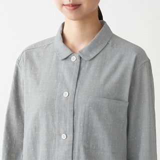 MUJI 無印良品 女士睡衣套装 FDA20C1A 灰色 L-XL