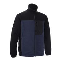 DECATHLON 迪卡侬 500系列 男子抓绒衣 8644260 蓝黑拼色 S