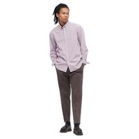 UNIQLO 优衣库 男士长袖衬衫 444753 蓝紫色 S