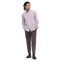 UNIQLO 优衣库 男士长袖衬衫 444753 蓝紫色 L